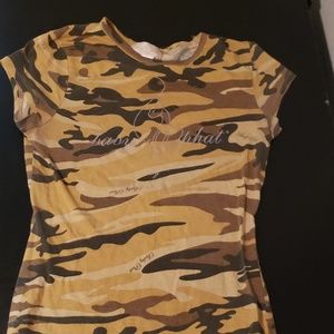 Baby phat camo tshirt